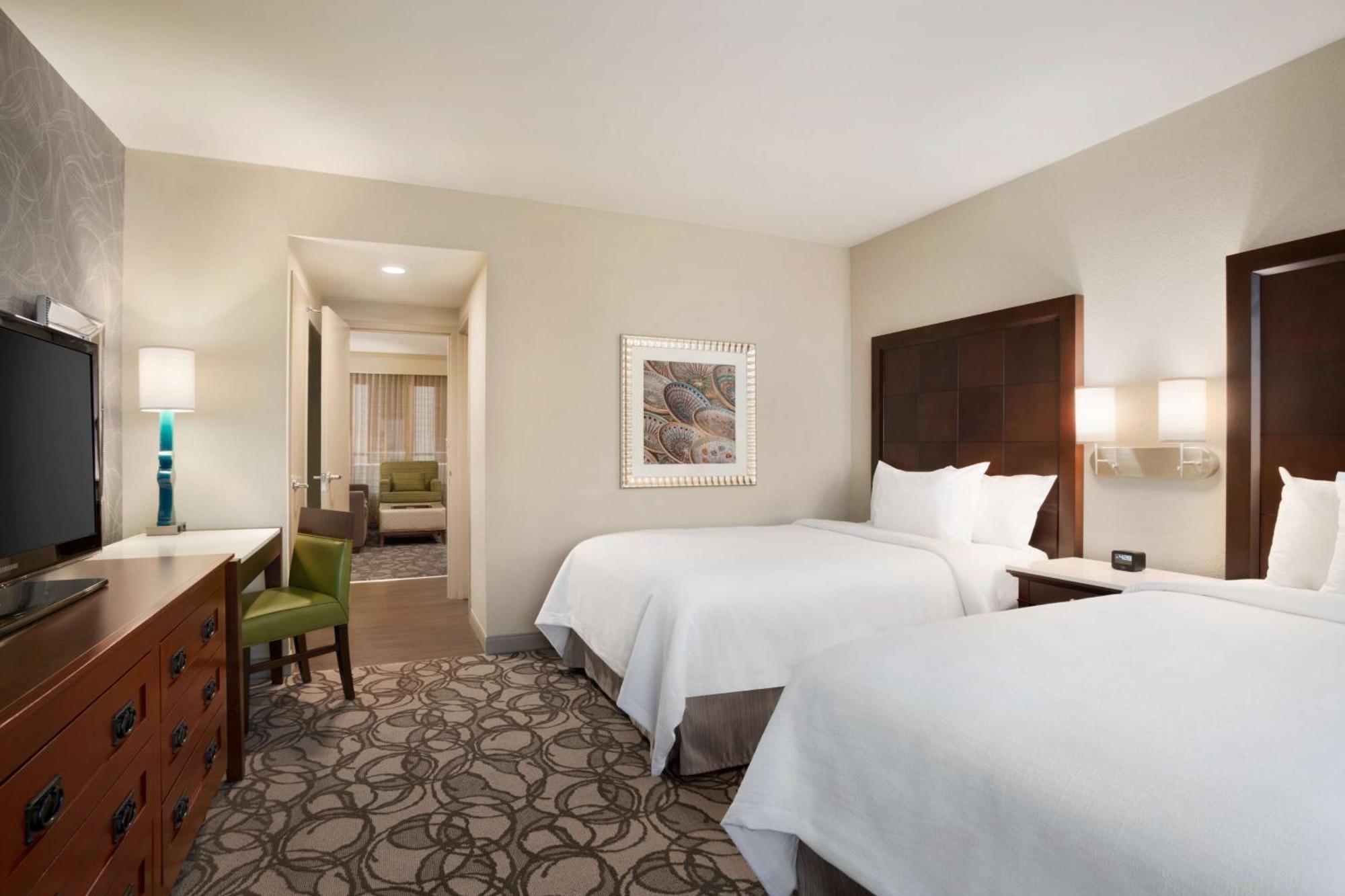 Suite Two Double Beds Mobility Access or Non-Smoking