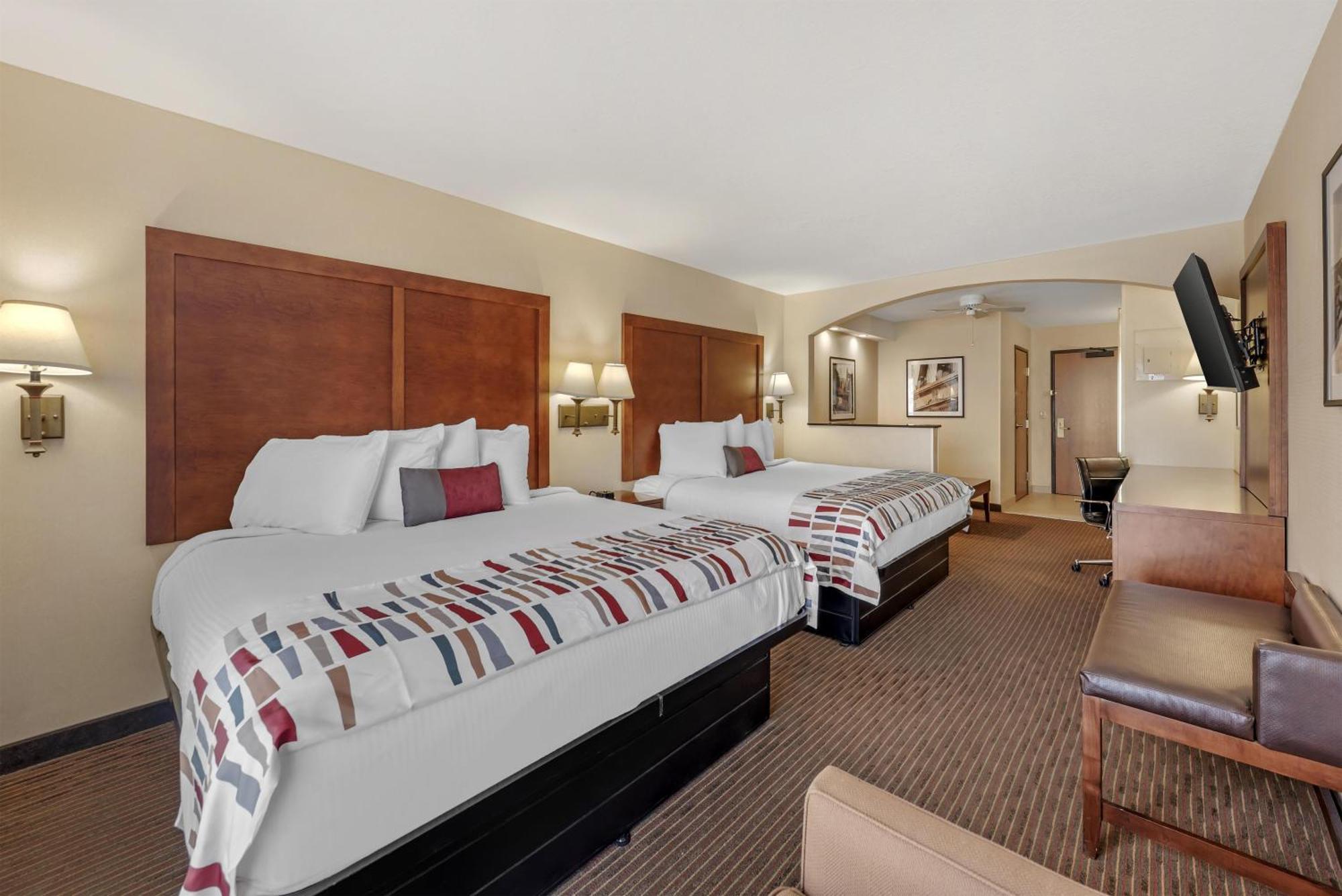 King Room Two King Beds Sofa Bed Non-Smoking