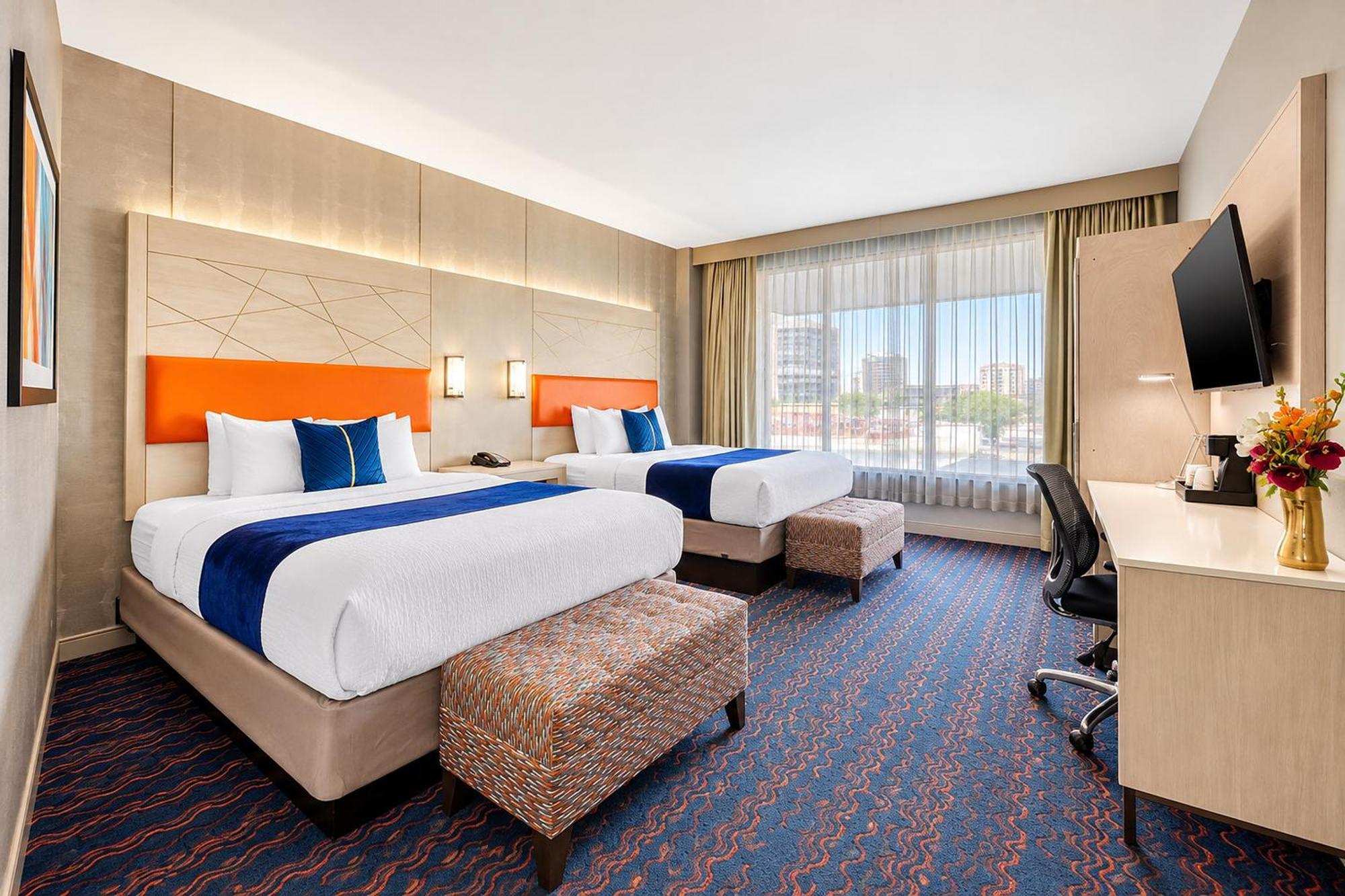 Room Two Double Beds Non Smoking